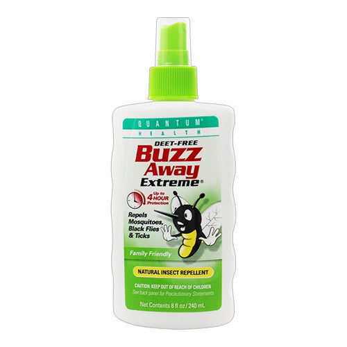 Buzz Away Extreme Natural Insect Repellent Deet-Free 8 Oz